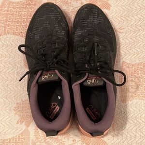 Ryka Black and Purple Sneakers